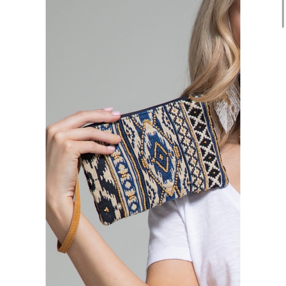 Free gift NEW Handmade Ethnic Pattern Clutch